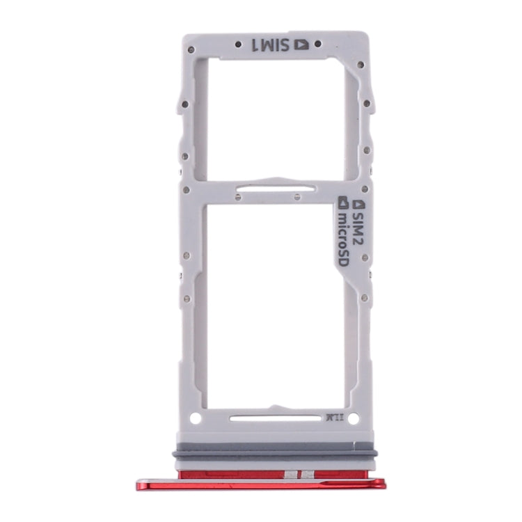 For Samsung Galaxy S20+ / Galaxy S20 Ultra SIM Card Tray + SIM Card Tray / Micro SD Card Tray (Red) - free shipping - PMc TechLife - Order now!