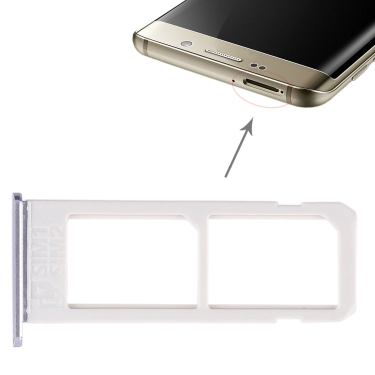 For Galaxy S6 Edge plus / S6 Edge+ 2 SIM Card Tray (Grey) - free shipping - PMc TechLife - Order now!