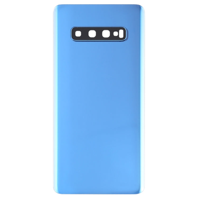 For Galaxy S10+ Battery Back Cover with Camera Lens (Blue) - free shipping - PMc TechLife - Order now!