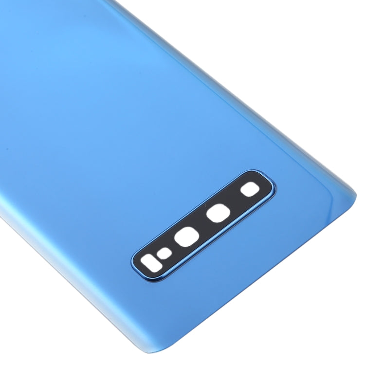 For Galaxy S10+ Battery Back Cover with Camera Lens (Blue) - free shipping - PMc TechLife - Order now!