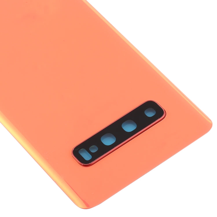 For Galaxy S10 Battery Back Cover with Camera Lens (Pink) - free shipping - PMc TechLife - Order now!