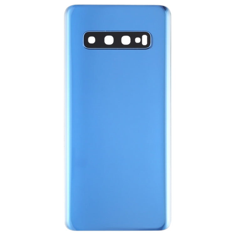 For Galaxy S10 Battery Back Cover with Camera Lens (Blue) - free shipping - PMc TechLife - Order now!