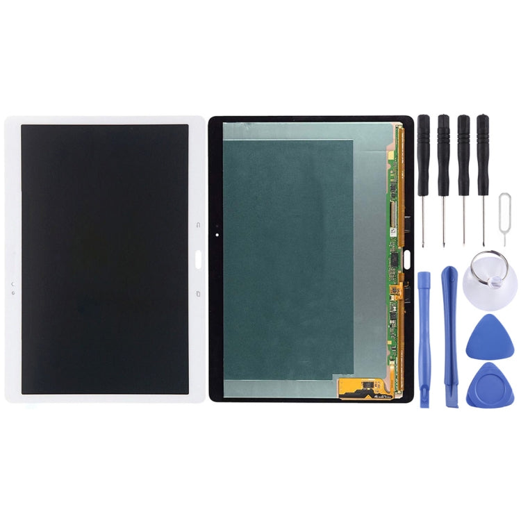 Original Super AMOLED LCD Screen for Galaxy Tab S 10.5 / T805 with Digitizer Full Assembly (White) - free shipping - PMc TechLife - Order now!