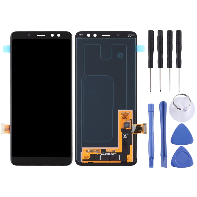 AMOLED LCD Screen for Galaxy A8 (2018) / A5 (2018) / A530 with Digitizer Full Assembly (Black)(Black) - free shipping - PMc TechLife - Order now!