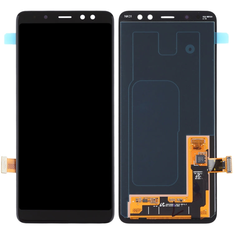 AMOLED LCD Screen for Galaxy A8 (2018) / A5 (2018) / A530 with Digitizer Full Assembly (Black)(Black) - free shipping - PMc TechLife - Order now!