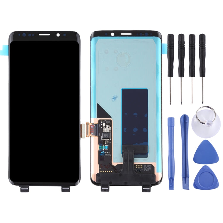 Original Super AMOLED LCD Screen for Galaxy S9 / G960F / G960F / DS / G960U / G960W / G9600 with Digitizer Full Assembly (Black) - free shipping - PMc TechLife - Order now!