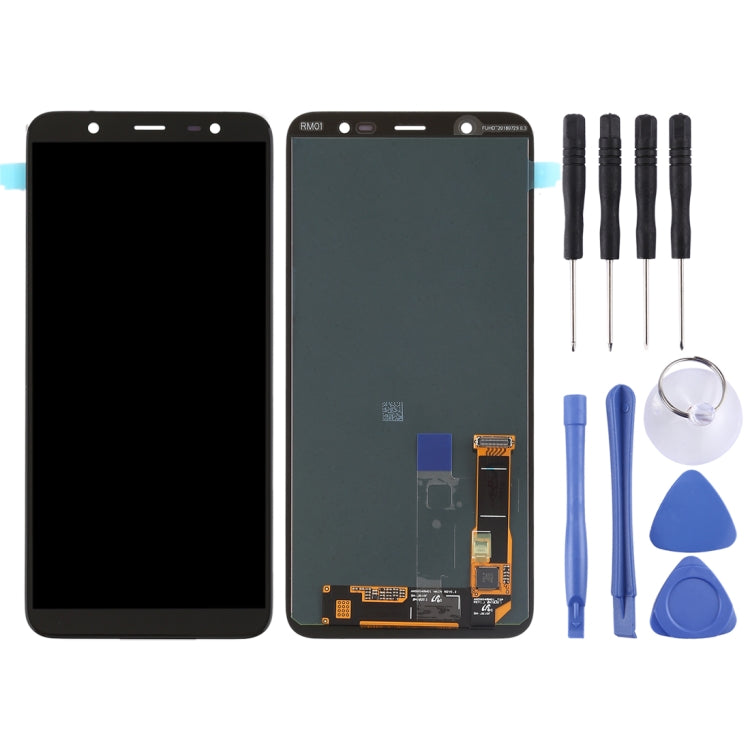 Original Super AMOLED LCD Screen for Galaxy J8 (2018), J810F/DS, J810Y/DS, J810G/DS with Digitizer Full Assembly (Black) - free shipping - PMc TechLife - Order now!