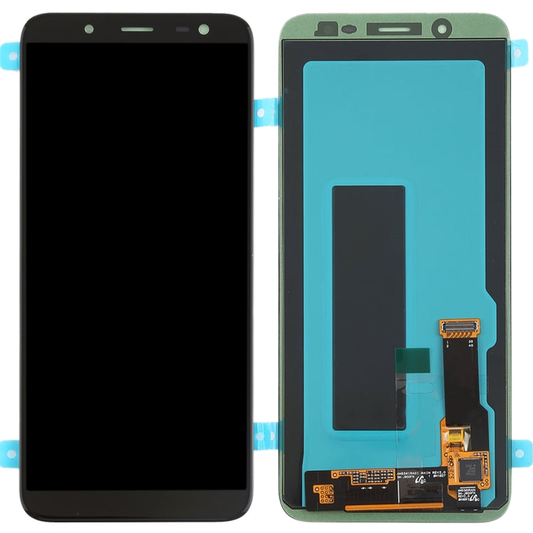 Original Super AMOLED LCD Screen for Galaxy J6 (2018) with Digitizer Full Assembly (Black) - free shipping - PMc TechLife - Order now!