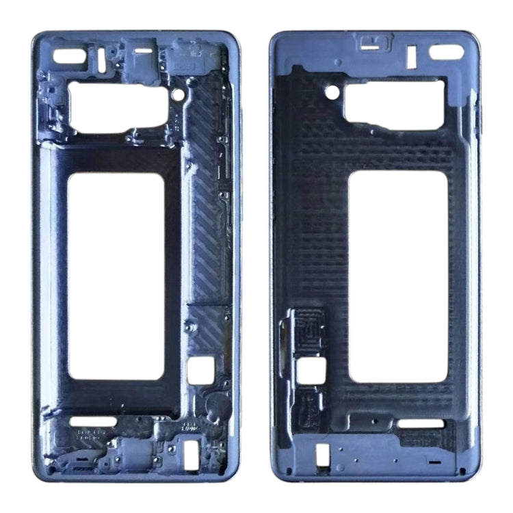 For Galaxy S10+  Front Housing LCD Frame Bezel Plate (Blue) - free shipping - PMc TechLife - Order now!