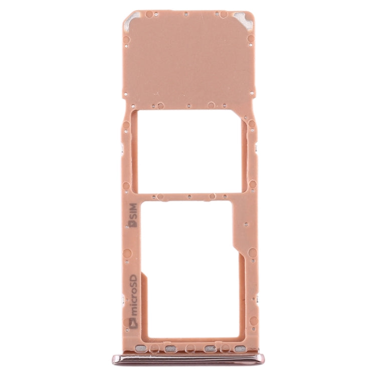 For Galaxy A7 (2018) / A750F SIM Card Tray + Micro SD Card Tray (Gold) - free shipping - PMc TechLife - Order now!