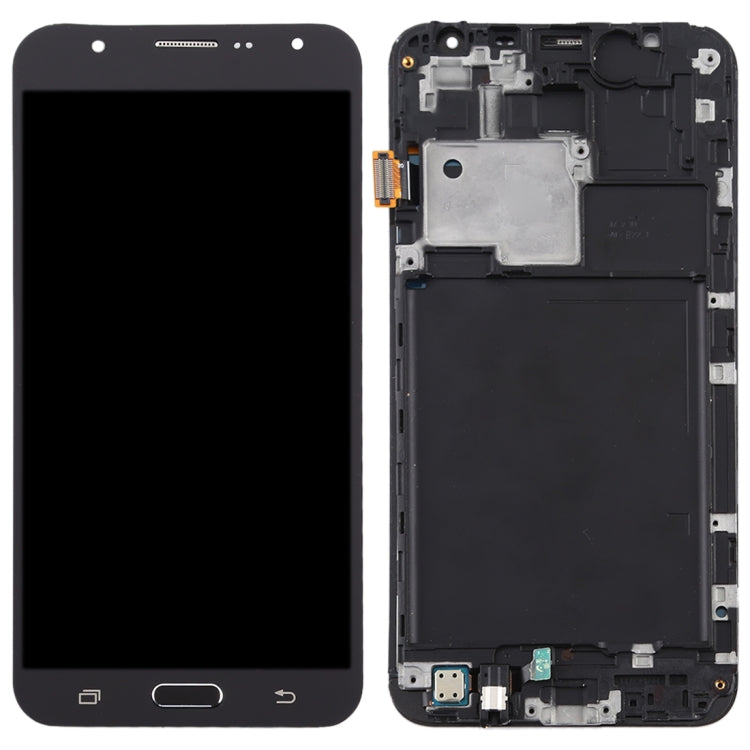 TFT LCD Screen for Galaxy J7 (2015) / J700F Digitizer Full Assembly with Frame (Black) - free shipping - PMc TechLife - Order now!