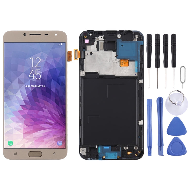 TFT LCD Screen for Galaxy J4 J400F/DS Digitizer Full Assembly with Frame (Gold) - free shipping - PMc TechLife - Order now!
