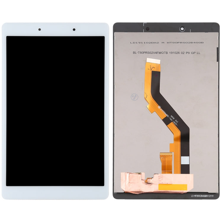 OEM LCD Screen for Samsung Galaxy Tab A 8.0 (2019) SM-T290 (WIFI Version) with Digitizer Full Assembly (White) - free shipping - PMc TechLife - Order now!