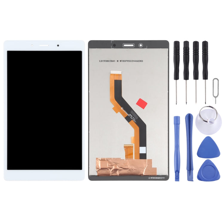 OEM LCD Screen for Samsung Galaxy Tab A 8.0 (2019) SM-T295 (LTE Version) with Digitizer Full Assembly (White) - free shipping - PMc TechLife - Order now!