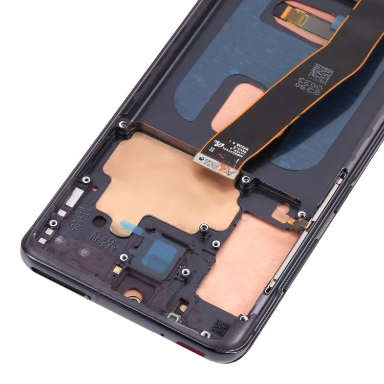 Original Dynamic AMOLED Material LCD Screen and Digitizer Full Assembly with Frame for Galaxy S20 4G SM-G980(Black) - free shipping - PMc TechLife - Order now!