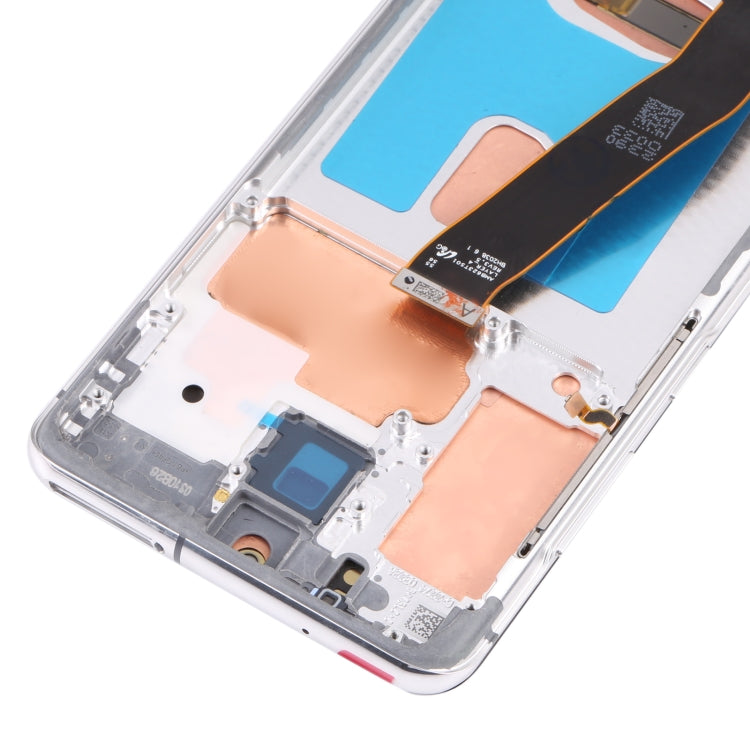 Original Dynamic AMOLED Material LCD Screen and Digitizer Full Assembly with Frame for Samsung Galaxy S20 4G SM-G980(Silver) - free shipping - PMc TechLife - Order now!