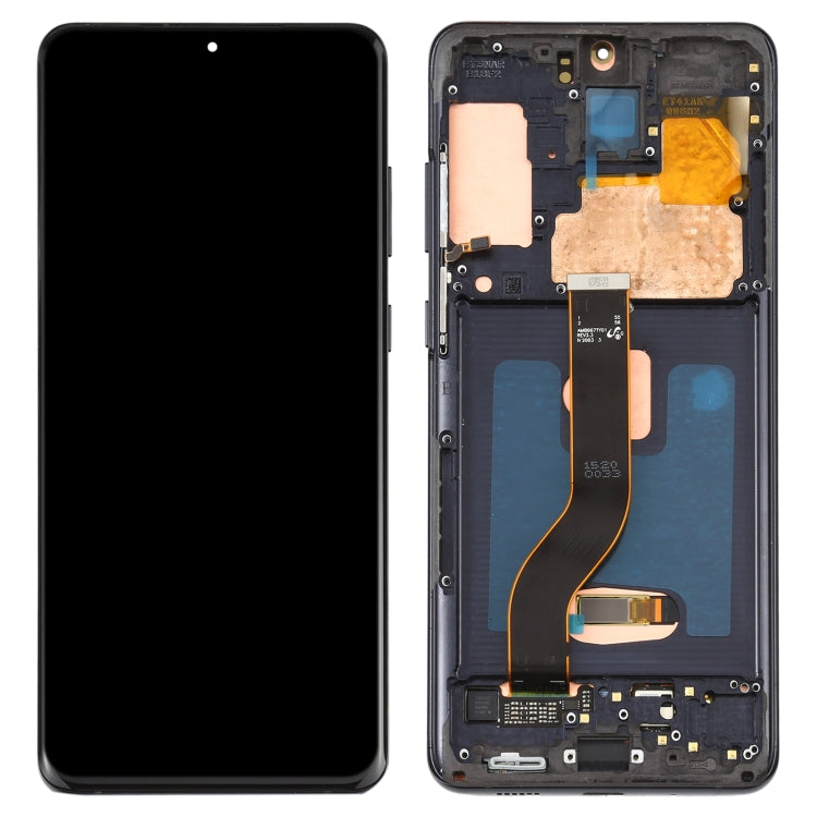 Original Dynamic AMOLED LCD Screen for Galaxy S20+ 4G Digitizer Full Assembly with Frame (Black) - free shipping - PMc TechLife - Order now!
