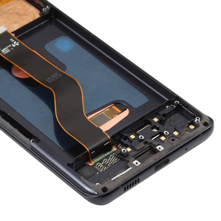 Original Dynamic AMOLED LCD Screen for Galaxy S20+ 4G Digitizer Full Assembly with Frame (Black) - free shipping - PMc TechLife - Order now!