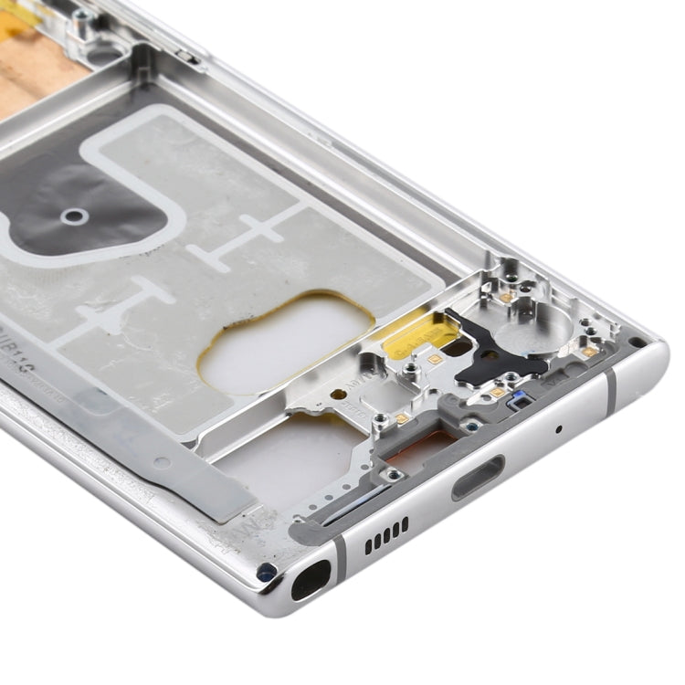 For Samsung Galaxy Note10 Middle Frame Bezel Plate (Silver) - free shipping - PMc TechLife - Order now!