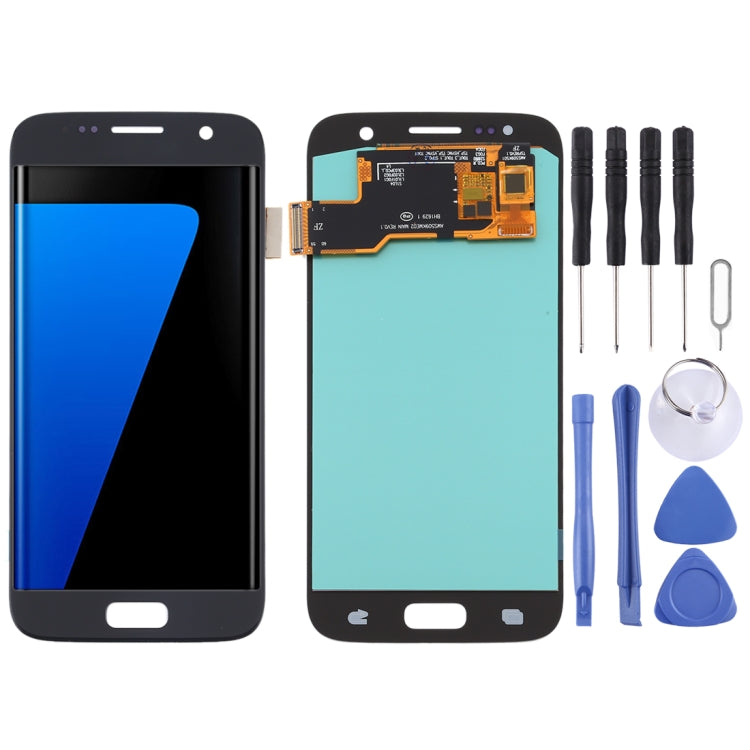 OLED LCD Screen for Samsung Galaxy S7 with Digitizer Full Assembly (Black) - free shipping - PMc TechLife - Order now!