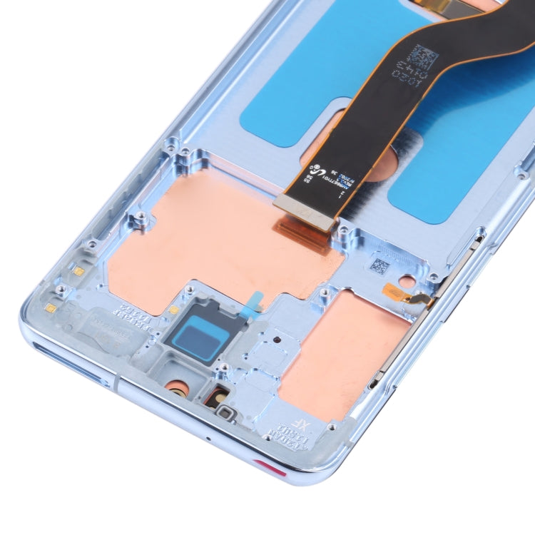 Original Super AMOLED LCD Screen for Samsung Galaxy S20+ 5G SM-G986B/G985 Digitizer Full Assembly with Frame (Blue) - free shipping - PMc TechLife - Order now!