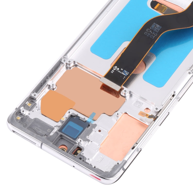 Original Super AMOLED LCD Screen for Samsung Galaxy S20+ 5G SM-G986B/G985 Digitizer Full Assembly with Frame (Silver) - free shipping - PMc TechLife - Order now!
