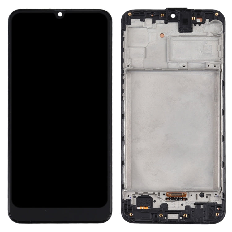 TFT LCD Screen for Samsung Galaxy M31 / Galaxy M31 Prime Digitizer Full Assembly with Frame (Black) - free shipping - PMc TechLife - Order now!