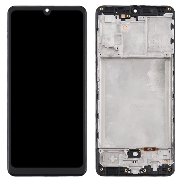 TFT LCD Screen for Samsung Galaxy A31 / SM-A315 Digitizer Full Assembly with Frame (Black) - free shipping - PMc TechLife - Order now!