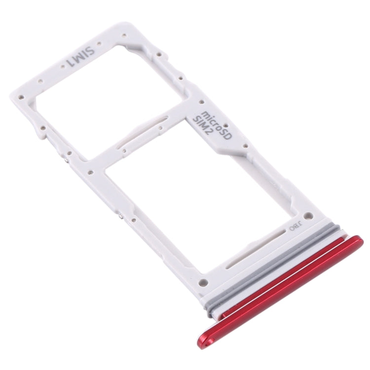 For Samsung Galaxy Note 10 Lite SM-N770 SIM Card Tray + SIM Card Tray / Micro SD Card Tray (Red) - free shipping - PMc TechLife - Order now!