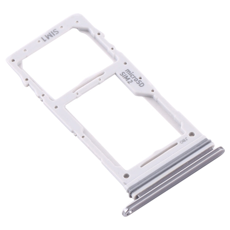 For Samsung Galaxy Note 10 Lite SM-N770 SIM Card Tray + SIM Card Tray / Micro SD Card Tray (Silver) - free shipping - PMc TechLife - Order now!