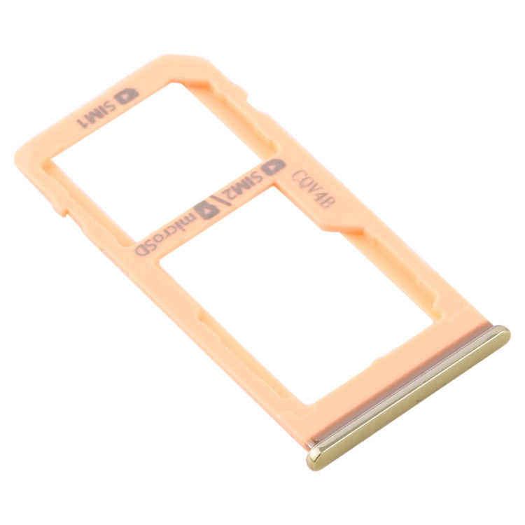 For Samsung Galaxy M40 SM-M405 SIM Card Tray + SIM Card Tray / Micro SD Card Tray (Orange) - free shipping - PMc TechLife - Order now!
