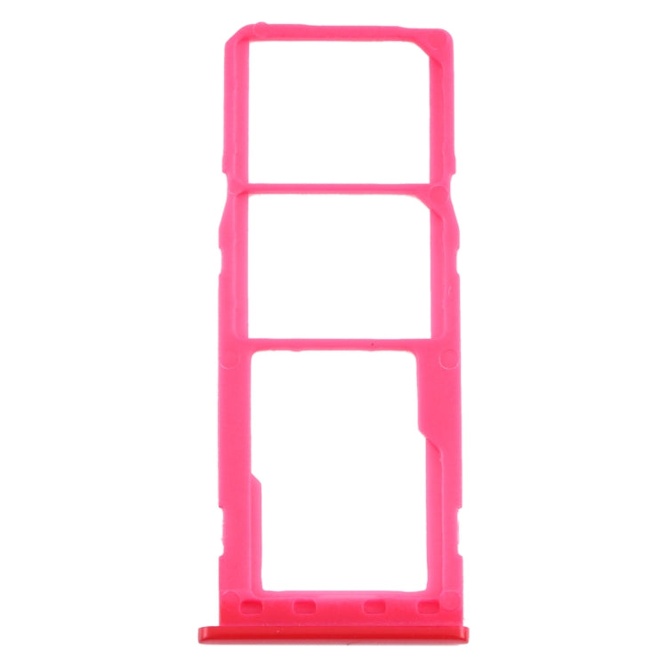 For Samsung Galaxy M10 SM-M105 SIM Card Tray + SIM Card Tray + Micro SD Card Tray (Red) - free shipping - PMc TechLife - Order now!