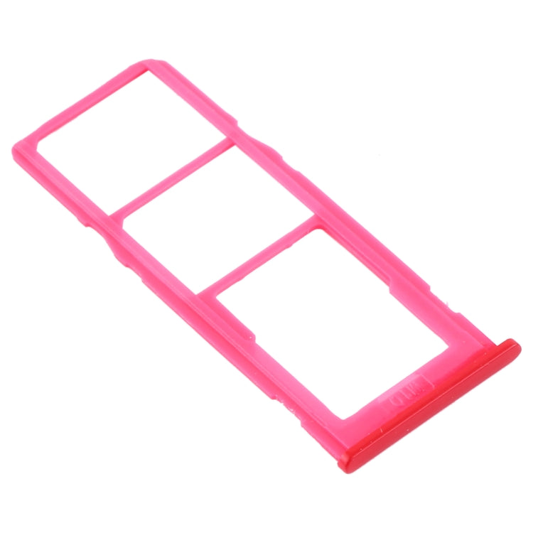 For Samsung Galaxy M10 SM-M105 SIM Card Tray + SIM Card Tray + Micro SD Card Tray (Red) - free shipping - PMc TechLife - Order now!