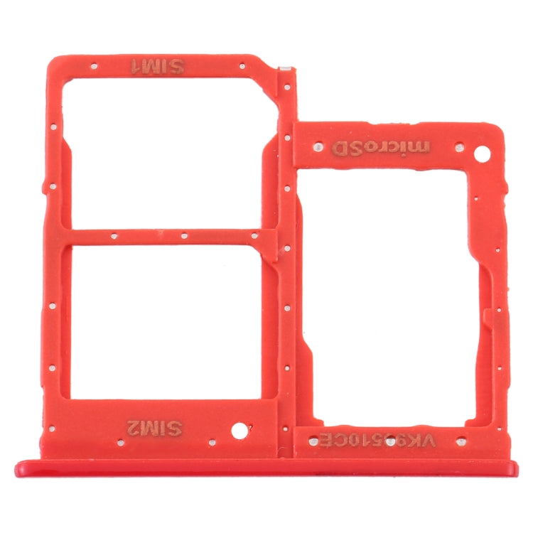 For Samsung Galaxy A2 Core SM-A260 SIM Card Tray + SIM Card Tray + Micro SD Card Tray (Red) - free shipping - PMc TechLife - Order now!