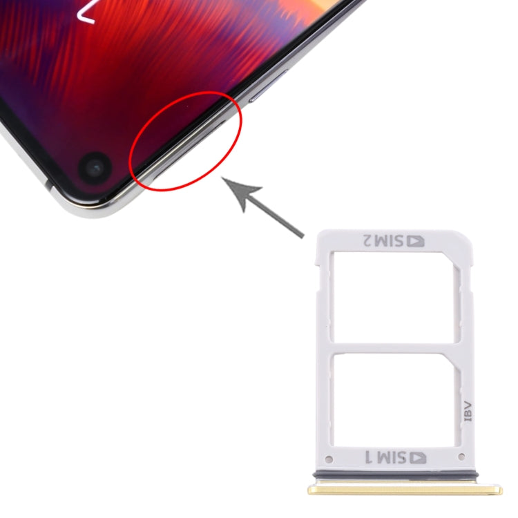 For Samsung Galaxy A8s / Galaxy A9 Pro 2019 SIM Card Tray + SIM Card Tray (Orange) - free shipping - PMc TechLife - Order now!