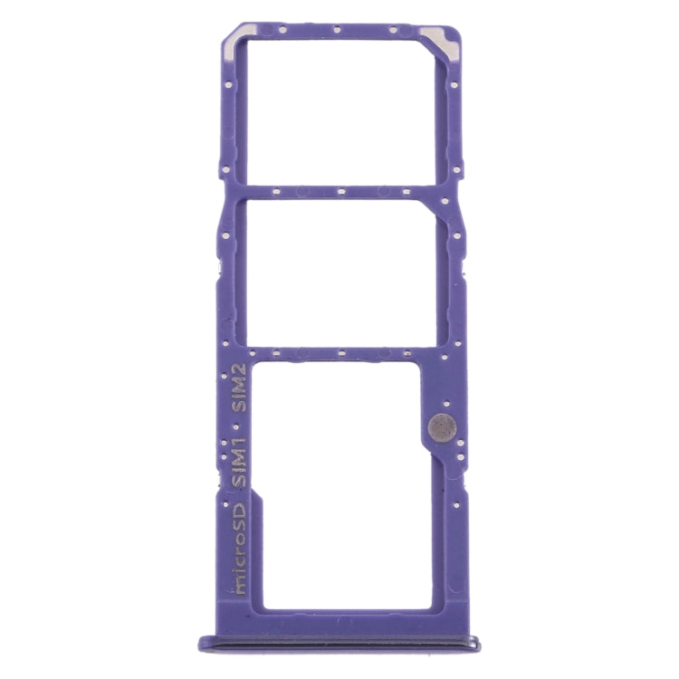 For Samsung Galaxy A50s SM-A507 SIM Card Tray + SIM Card Tray + Micro SD Card Tray (Purple) - free shipping - PMc TechLife - Order now!