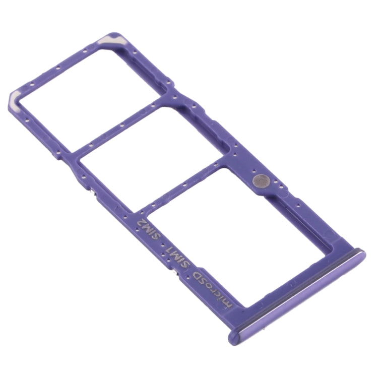 For Samsung Galaxy A50s SM-A507 SIM Card Tray + SIM Card Tray + Micro SD Card Tray (Purple) - free shipping - PMc TechLife - Order now!