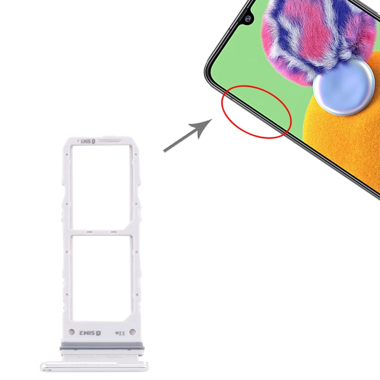 For Samsung Galaxy A90 5G SM-A908 SIM Card Tray + SIM Card Tray (Silver) - free shipping - PMc TechLife - Order now!
