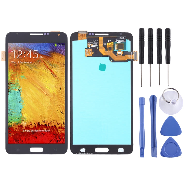 OLED LCD Screen for Galaxy Note 3, N9000 (3G), N9005 (3G/LTE) with Digitizer Full Assembly (Black) - free shipping - PMc TechLife - Order now!