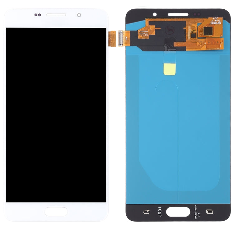 LCD Screen and Digitizer Full Assembly (OLED Material ) for Galaxy A7 (2016), A710F, A710F/DS, A710FD, A710M, A710M/DS, A710Y/DS, A7100(White) - free shipping - PMc TechLife - Order now!