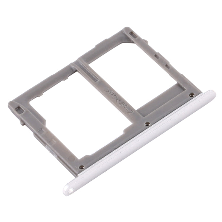 For Samsung Galaxy A8 Star / A9 Star SM-G8850 SIM Card Tray + SIM Card Tray / Micro SD Card Tray (Silver) - free shipping - PMc TechLife - Order now!