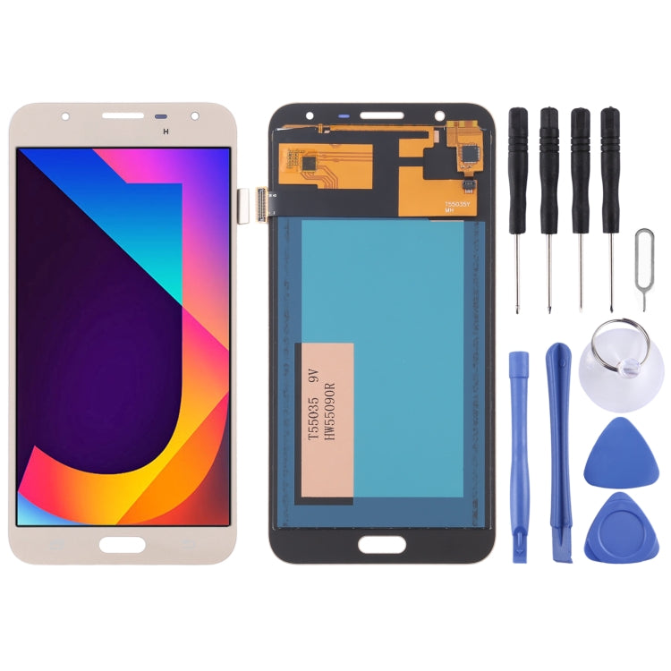 TFT Material LCD Screen and Digitizer Full Assembly for Galaxy J7 Neo / J701, J7 Nxt, J7 Core, J701F/DS, J701M(Gold) - free shipping - PMc TechLife - Order now!