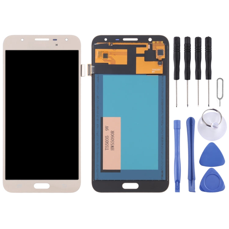 TFT Material LCD Screen and Digitizer Full Assembly for Galaxy J7 Neo / J701, J7 Nxt, J7 Core, J701F/DS, J701M(Gold) - free shipping - PMc TechLife - Order now!
