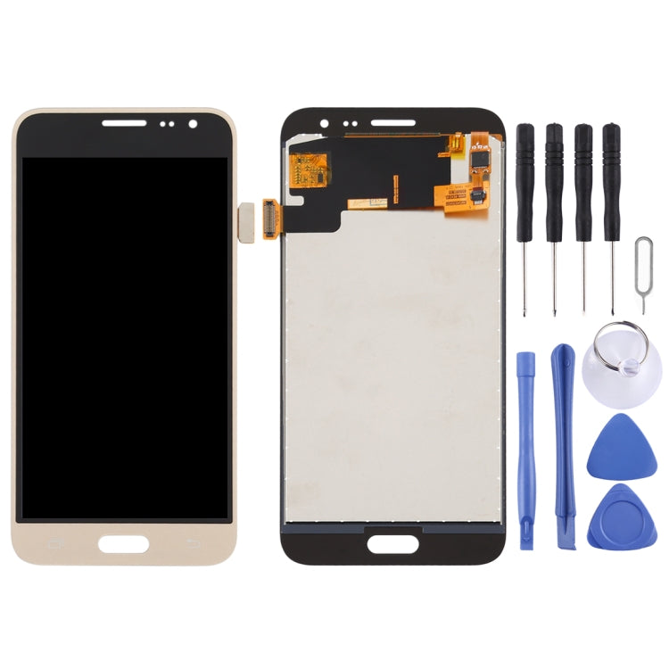 TFT LCD Screen for Galaxy J3 (2016) J320FN, J320F, J320G, J320M, J320A, J320V, J320P With Digitizer Full Assembly (Gold) - free shipping - PMc TechLife - Order now!