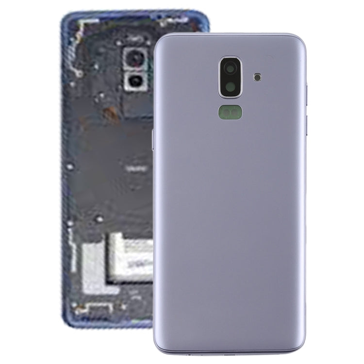 For Galaxy J8 (2018), J810F/DS, J810Y/DS, J810G/DS Back Cover with Side Keys & Camera Lens (Grey) - free shipping - PMc TechLife - Order now!