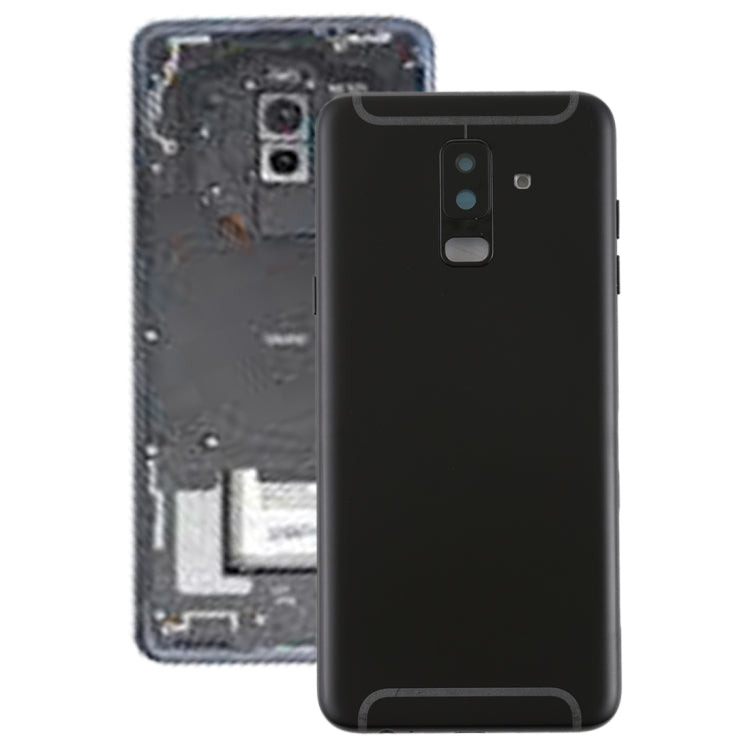 For Galaxy A6+ (2018) / A605 Back Cover with Side Keys & Camera Lens (Black) - free shipping - PMc TechLife - Order now!
