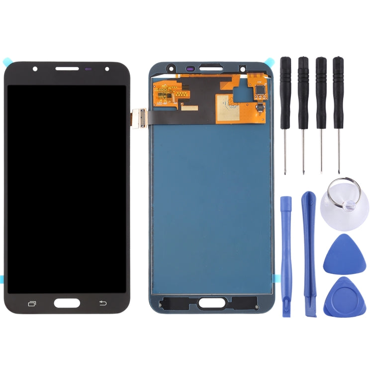 TFT LCD Screen for Galaxy J7 Neo, J701F/DS, J701M With Digitizer Full Assembly (Black) - free shipping - PMc TechLife - Order now!