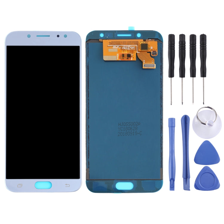 TFT LCD Screen for Galaxy J7 (2017), J730F/DS, J730FM/DS With Digitizer Full Assembly (Blue) - free shipping - PMc TechLife - Order now!