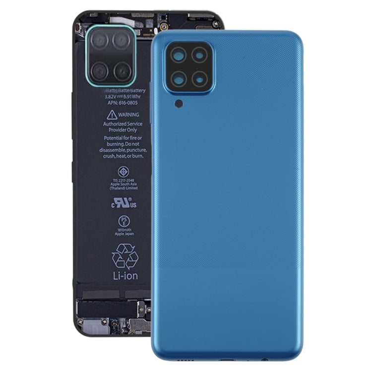 For Samsung Galaxy A12 Battery Back Cover (Blue) - free shipping - PMc TechLife - Order now!