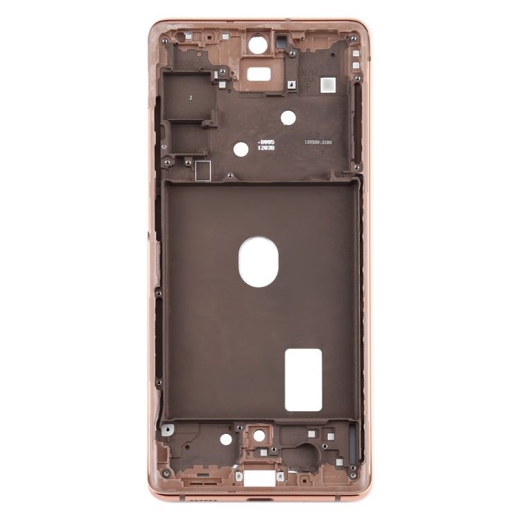 For Samsung Galaxy S20 FE  Middle Frame Bezel Plate (Gold) - free shipping - PMc TechLife - Order now!